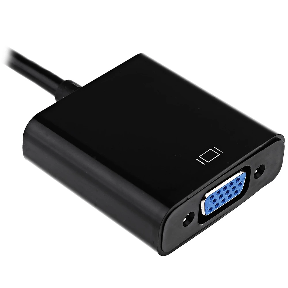 2018 Высокое качество HDMI в VGA адаптер мужской Famale конвертер 1080P цифровой аналоговый