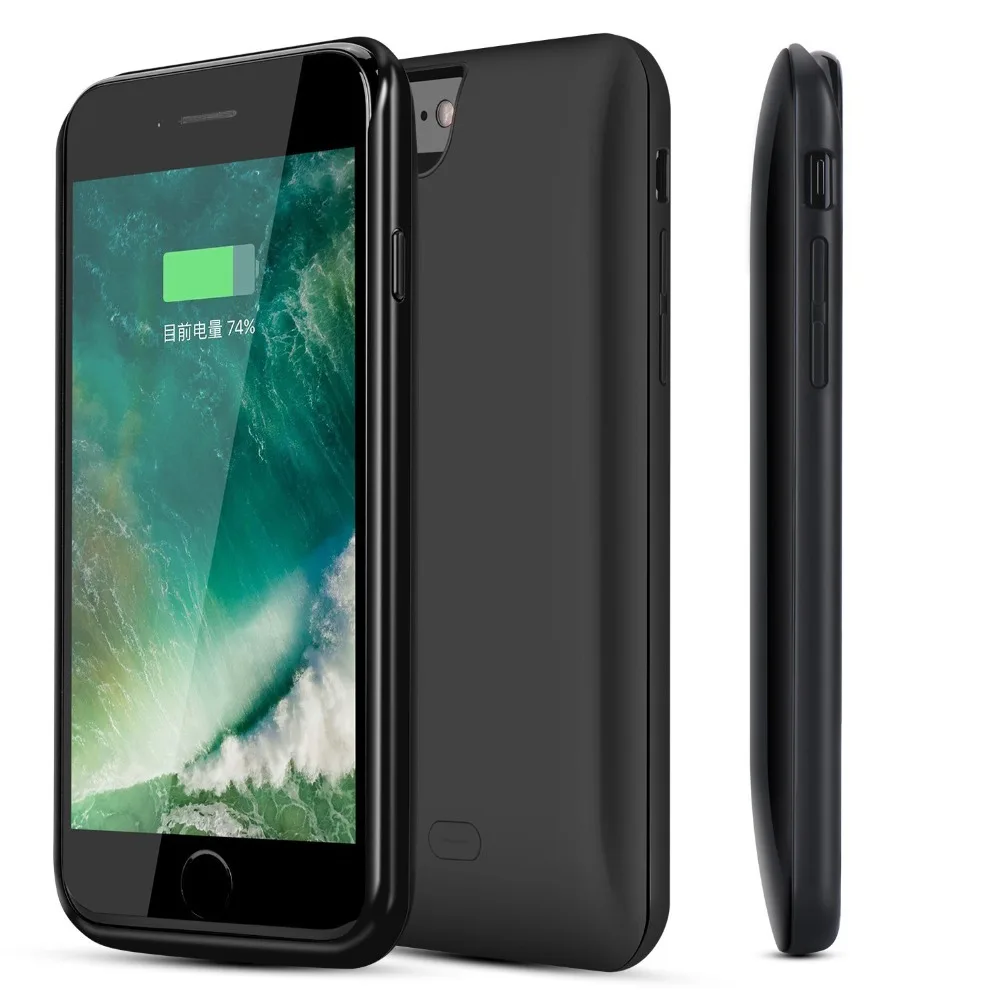 Gagaking Батарея Зарядное устройство чехол для мобильного телефона iPhone 8 7/8 Plus 7 5200/7500