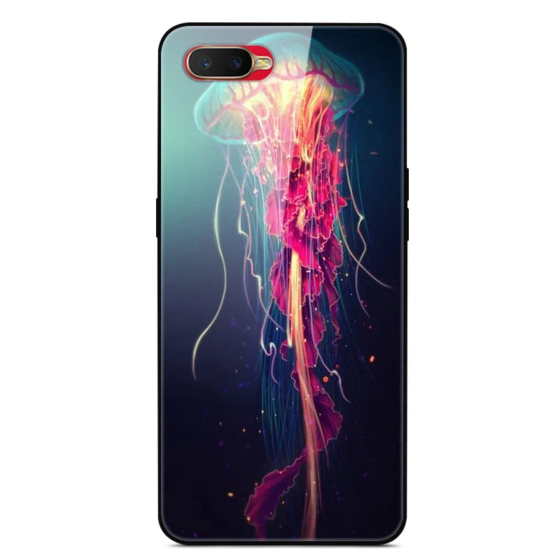 Для OPPO RX17 Neo чехол из закаленного стекла силиконовый бампер жесткая стеклянная задняя крышка для OPPO RX 17 Neo чехол Funda RX17 Neo RX17Neo