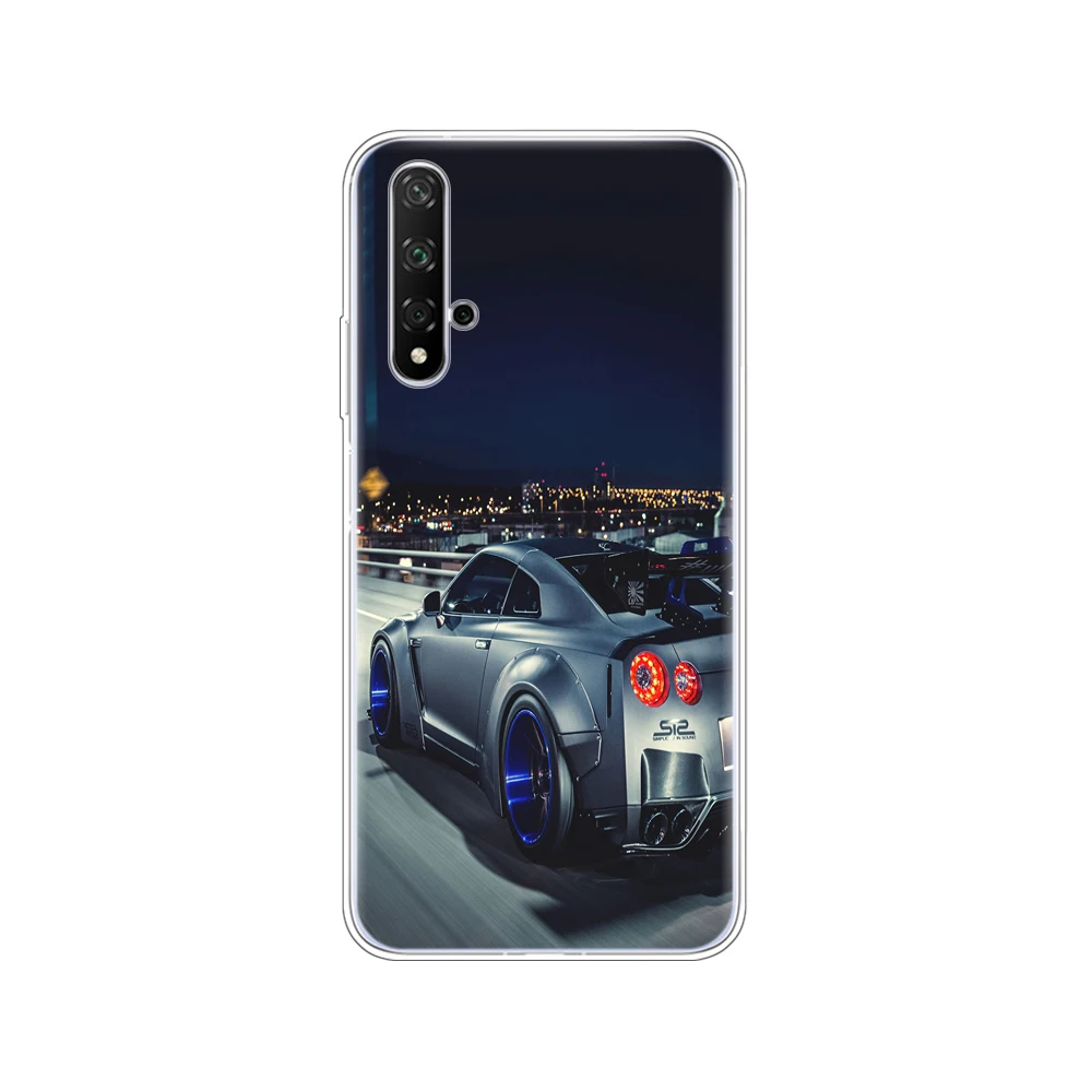 80100 Чехол для Honor 20, силиконовый чехол на заднюю панель, чехол для телефона Huawei Honor 20 Pro Lite Honor20, YAL-L21, YAL-L41, роскошный мультяшный рисунок - Цвет: 80100