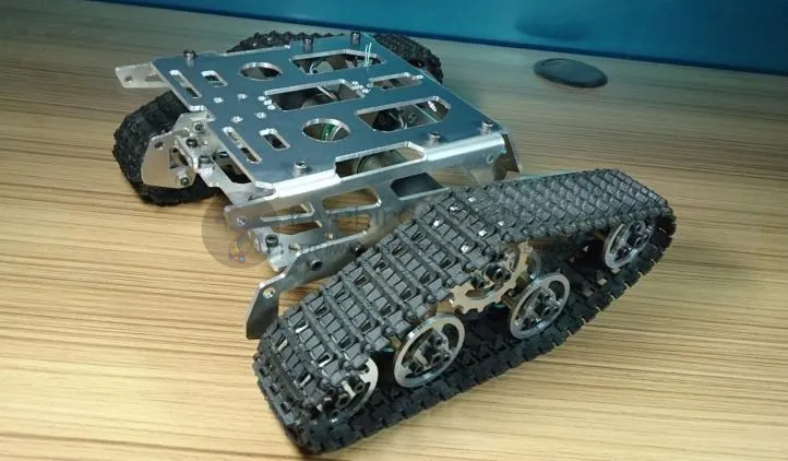 Алюминиевый гусеничный робот-Корпус DIY TKC2 радиоуправляемая модель танк