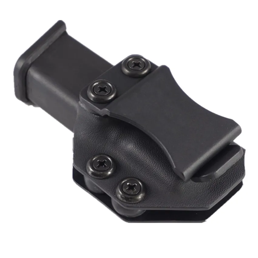 Внутренний пояс IWB Kydex журнал переноска Mag кобура под заказ для Glock 19 23 26 27 32 Скрытая