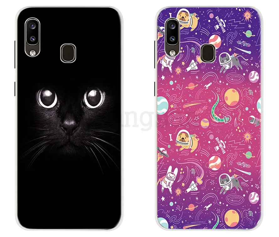 Классный чехол для samsung Galaxy A10 A20 A30 A40 A50 A70 силиконовый мягкий ТПУ чехол для samsung Galaxy A 40 A20 A30 A50 задняя крышка