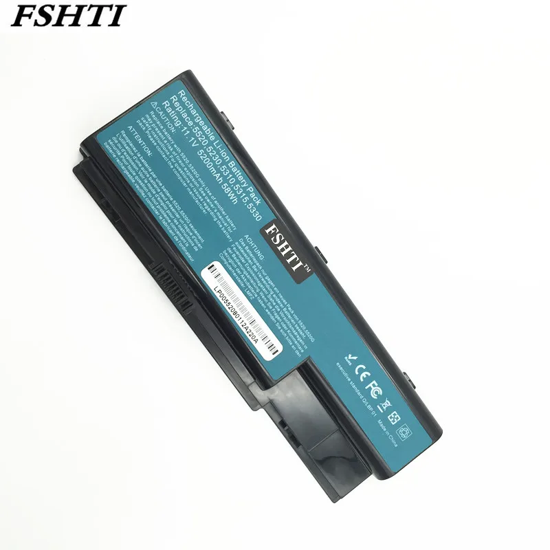 6 элементный Аккумулятор AS07B42 AS07B51 AS07B52 для Acer Extensa 7230 7630 7630G 7630ZG 8730ZG 7630Z TravelMate 7330 7530G