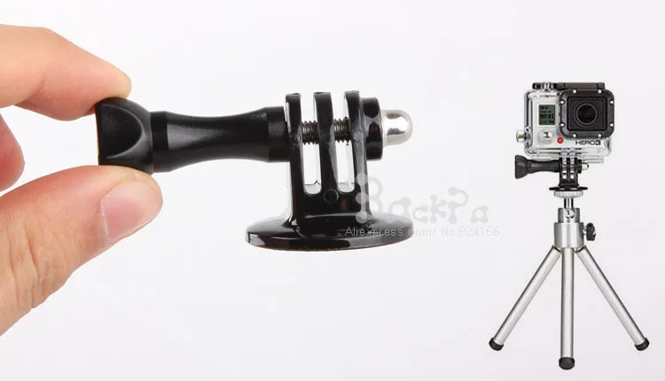 10 шт. штатив для камеры G0pro Hero 3 + 2 1 HD go pro|monopod mount adapter|tripod monopodgopro accessories |
