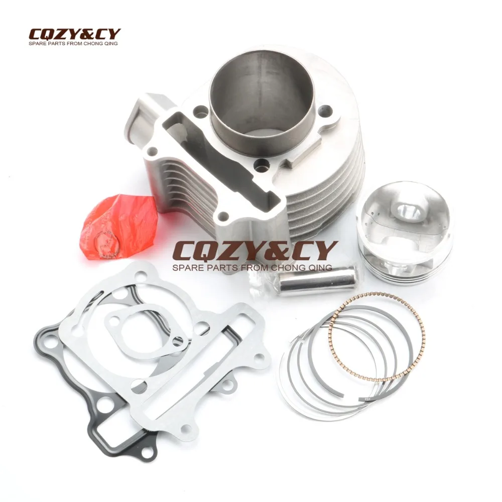 155cc EGR Cylinder Head Assembly &amp 58.5mm Big Bore KIT for SCOOTERS 150cc GY6 157QMJ MOTOR | Engines Engine Parts