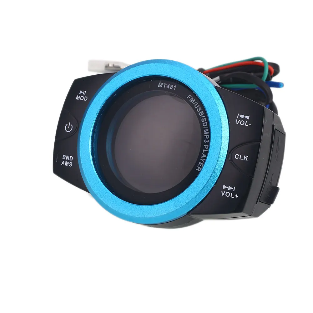 Vehemo Waterproof Motorcycle MP3 Player Audio Smart Music Speaker Motorbike Universal | Автомобили и мотоциклы