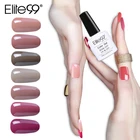 Elite99 10 мл, нюдовый Цвет лак для ногтей замочить от УФ-светодиодный гель Лаки верхний слой необходимый дизайн ногтей гель для ногтей Гель-лак