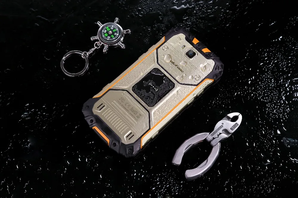 Ulefone Armor 2 смартфон IP68 Водонепроницаемый Android 7,0 5," FHD Helio P25 Восьмиядерный 6 ГБ 64 Гб 2,6 ГГц 4700 мАч NFC 4G мобильный телефон