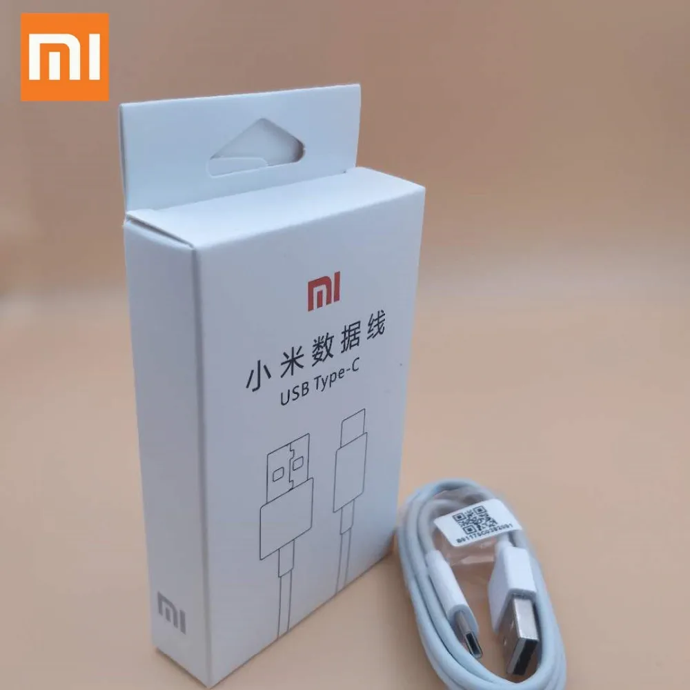 Original White 100cm Usb Type C Xiaomi Mi A2 Charger Cable Quick Fast Charge For 6 8 Se Max 3 Mix 2 2s Mi6 Mi8 Mi5 A1 | Мобильные