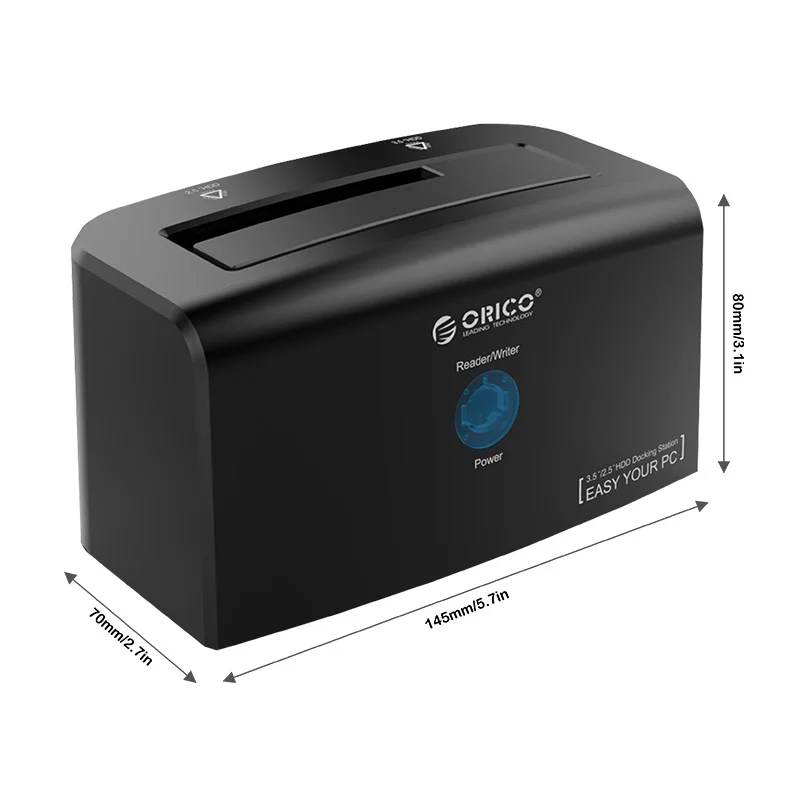 Док станция ORICO USB3.0 и eSATA для жёстких дисков 10 ТБ 2 5 3 дюйма|hard drive docking station|drive