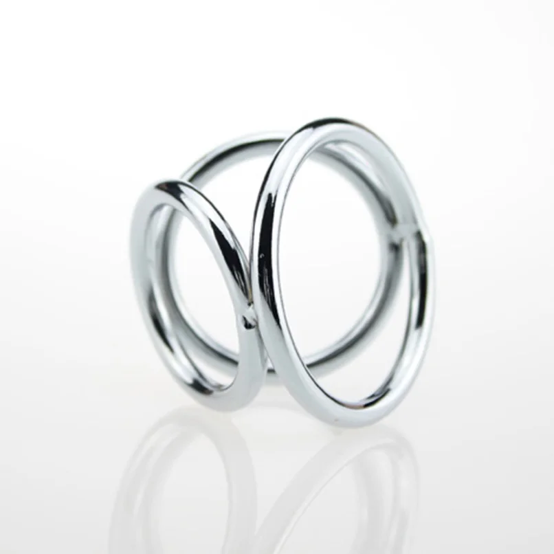 Кольцо на пенис из нержавеющей стали для мужчин растягивающее кольцо Пояс