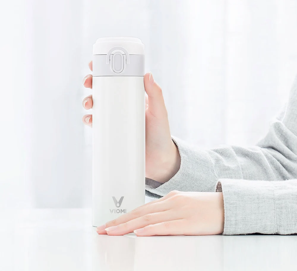 Xiaomi Mijia VIOMI, 300 мл, Термокружка, охлаждающая чашка, вакуумная колба, Термокружка, термос с изоляцией, нержавеющая сталь, чашка для путешествий
