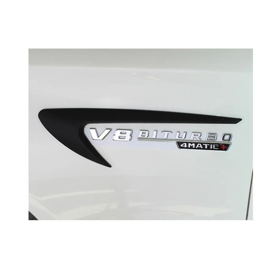 Черные буквы CLS63 CLS63s V8 BITURBO 4matic + брызговик багажника Эмблема эмблемы значки для