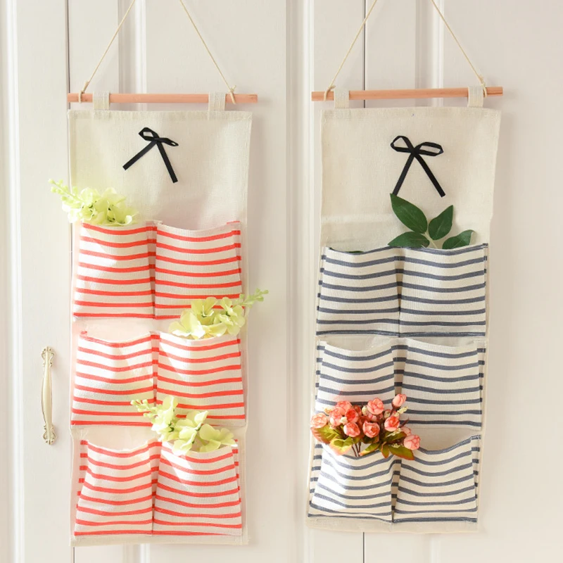 2018 Новый стене висит хранения сумки карман стены держатель Организатор всякой