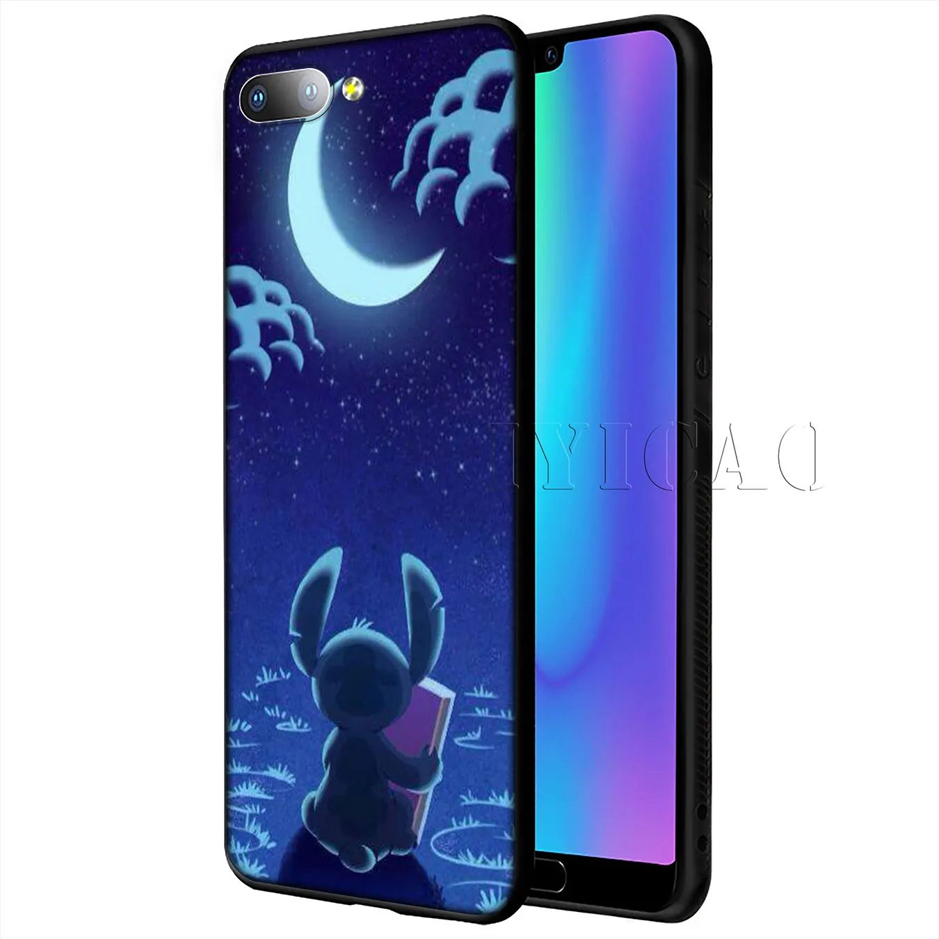 IYICAO Мягкий силиконовый чехол для телефона с рисунком Лило Стич Huawei Y9 Y7 Y6 Prime 2019 Honor