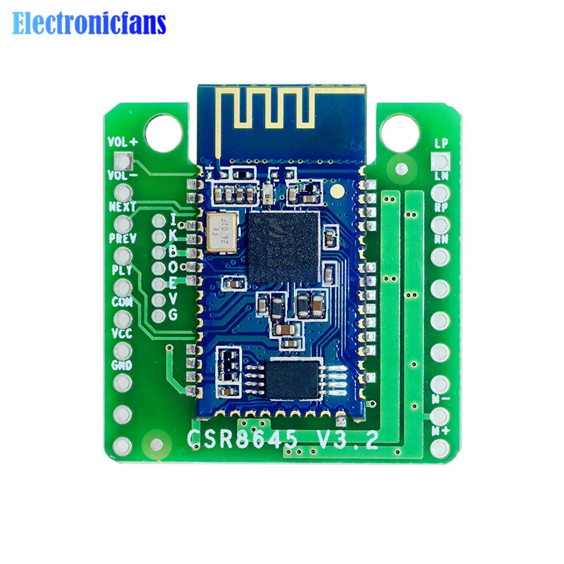 Плата усилителя 5 Вт + Bluetooth 4 0 CSR8645 APT X Hifi аудио стереоприемник AMP модуль