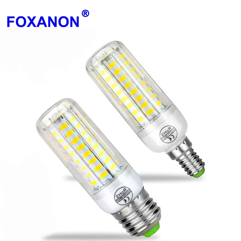 Новое обновление высокая мощность охлаждения PCB 5730 5731 SMD E27 E14 220 В светодиодная
