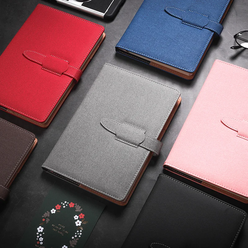 

Business Notebook A5 Looseleaf Notebook Can Thicken Meeting Notebook