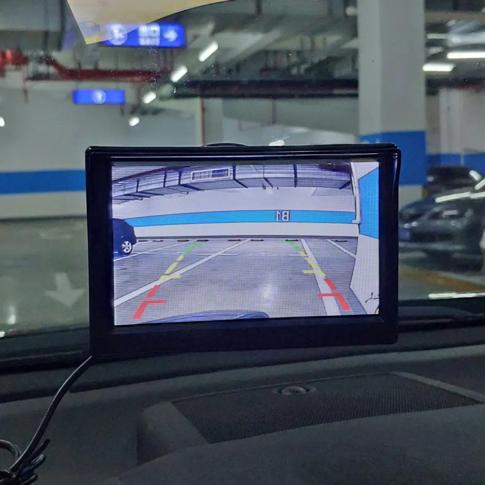 SMALUCK 5-дюймовый автомобильный монитор TFT LCD 5 &quotHD цифровой экран 16:9 800*480 2-полосный