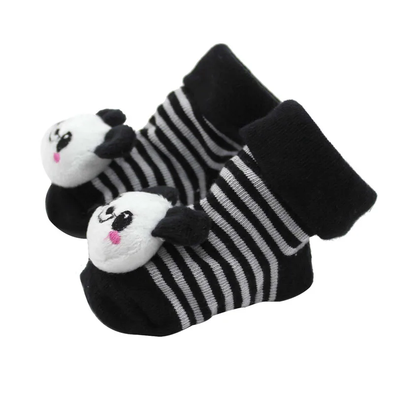 Милая яркая детская хлопковая обувь для новорожденных с животными|sock shoes|toddler sock