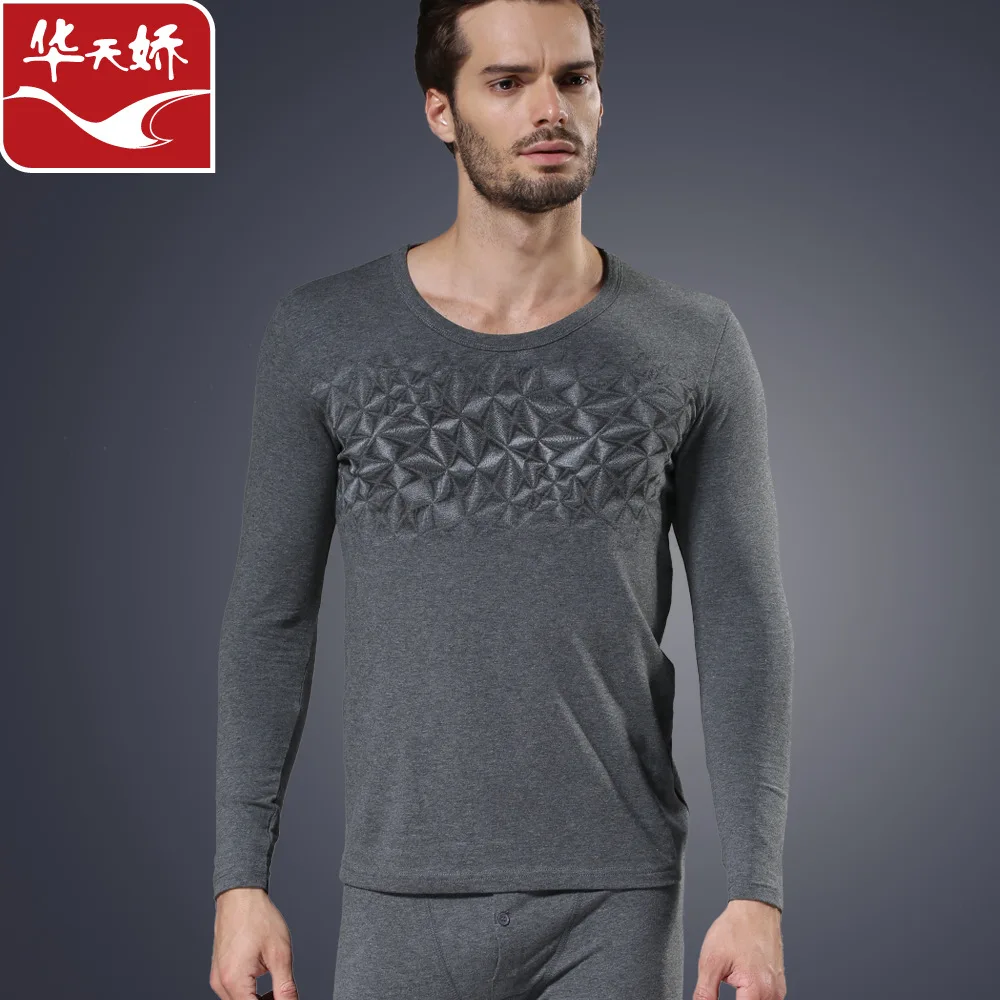 Алекс хуа тянь джонсон 2014 новый хлопчатобумажное белье мужские теплая осень