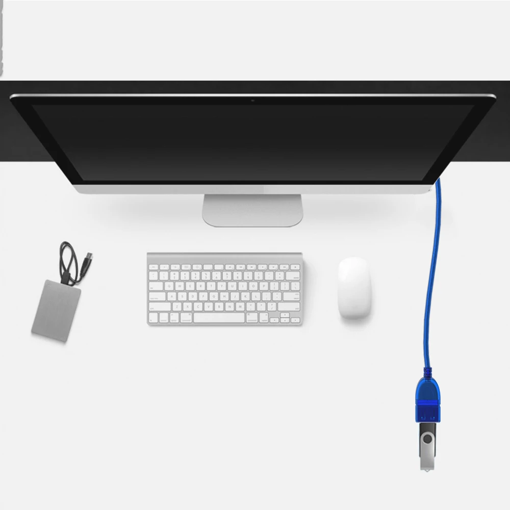 USB Удлинительный Кабель USB 2,0 кабель для Smart tv PS4 Xbox One USB2.0 для удлинителя кабеля передачи данных мини USB Удлинительный кабель для SSD HDD
