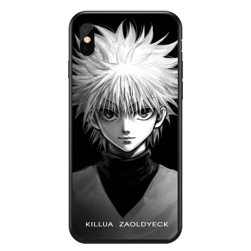 Аниме Hunter X hunter 3 корпус под плетенную сумку Caso de телефоны para A мака iPhone 8 7 6 Plus 12 11 Pro