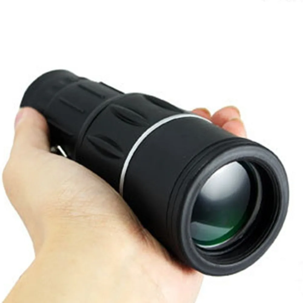 Dual Focus Spring Clip 16X52 Hunting Monocular Zoom Travel High Power Magnification Quality Binoculars With Holder | Инструменты