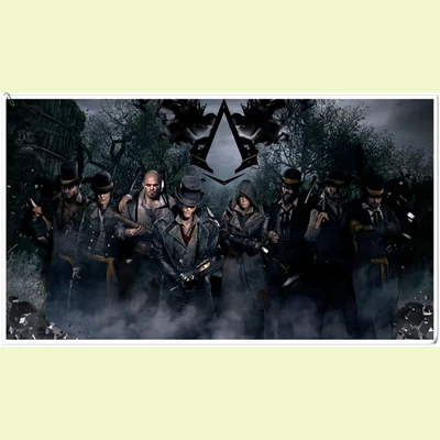 Color Paintings Posters Creed Game Connor War Wall Art 54 Framework Home Decor 1 Pieces Print Decorative Picture Room | Дом и сад