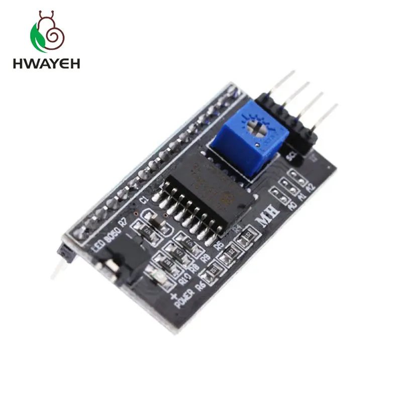 5 шт. 1602 2004 ЖК-адаптер IIC I2C/интерфейс LCD I2C для arduino | Электронные компоненты и