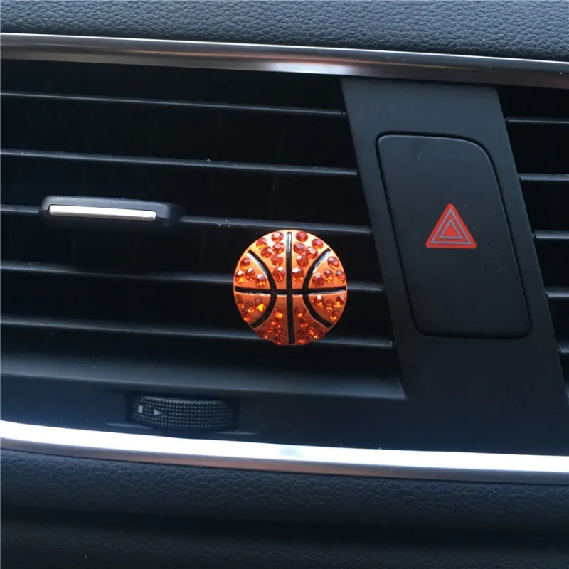  Car Air Conditioning Outlet Perfume Clip Football Basketball Volleyball Shape Funny Design Interior Decoration | Автомобили и