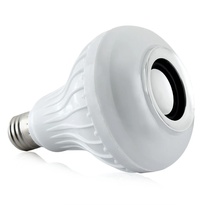 Умный E27 светодиодный 220 V rgb колонка с Bluetooth музыкальная лампа беспроводная игра