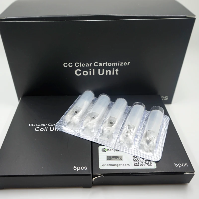 10PCS Kanger T2 Coil electronic cigarette coil head 1.8ohm 2.2ohm 2.5ohm Kangertech Heating core for Atomizer | Электроника