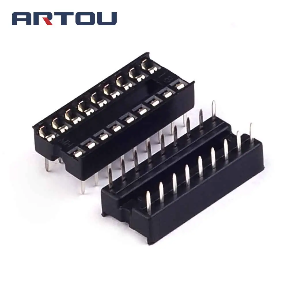 10 шт. 18 Pin DIP SIP IC розетки адаптер тип пайки|ic socket|dip socketadaptor socket |