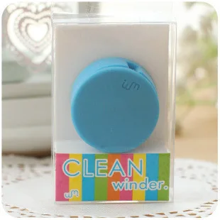 A Ausuky Cute Earphone Wire Cord Cable Winder Organizer Holder for Tablet MP3 MP4 PC Electric Winding Thread Tool -30 | Электроника