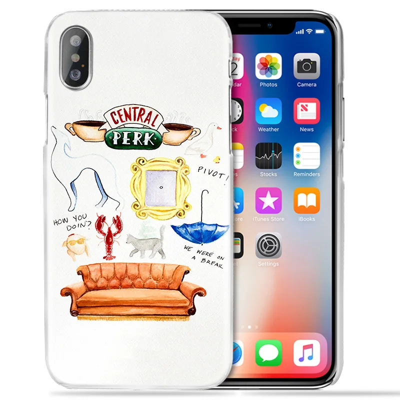 Чехол для iPhone 11 Pro XS Max XR X 10 7 7S 8 6 6S Plus 5S SE 5 4 5C Жесткий пластиковый Чехол для телефона с изображением друзей вместе с ТВ-шоу Go
