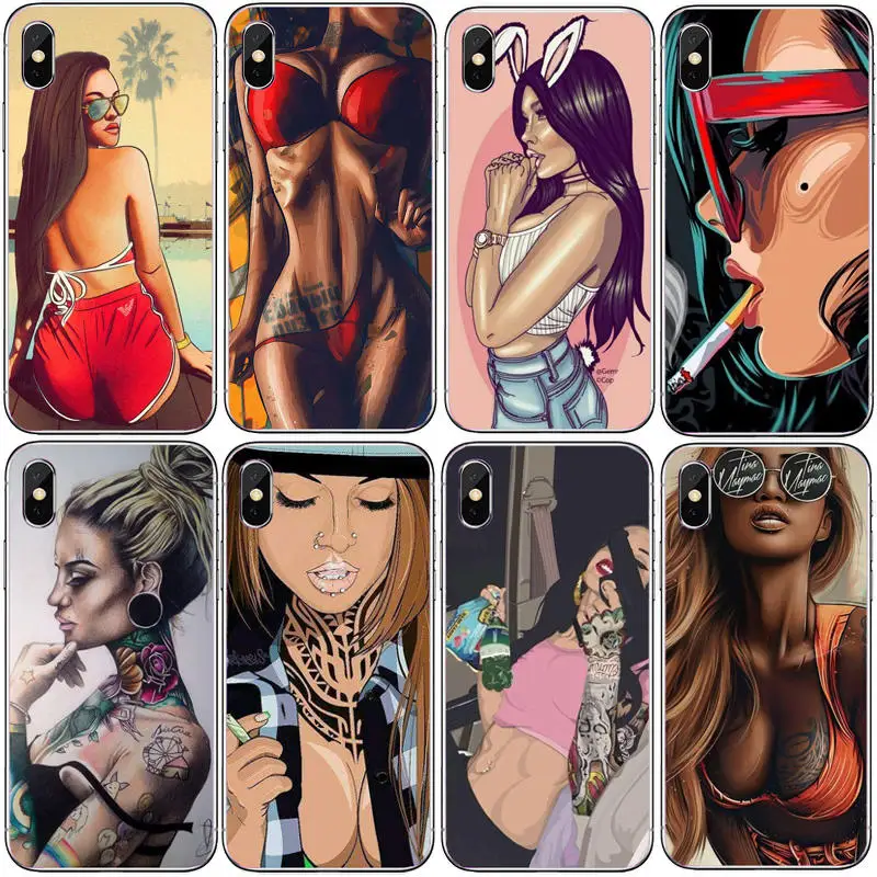 Мягкий силиконовый чехол для iphone 6 6S 7 8 Plus 5S 5 SE X 10 XR XS Max