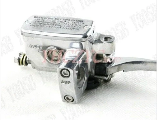 Главный тормозной цилиндр для мотоцикла 1 дюйм передний металлический лак Honda Shadow