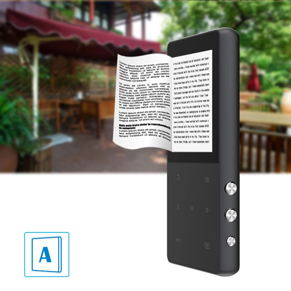 Новый металлический 1 8 &quotэкран FLAC MP3 плеер ГБ портативный цифровой аудио