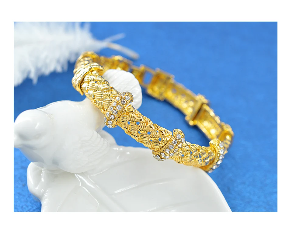 Sunny Jewelry большой круглый свадебный набор украшений для женщин свадебный комплект ювелирных изделий ожерелье серьги кольцо браслет вечерние ювелирные изделия подарок