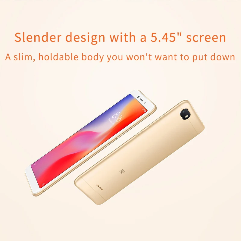В наличии Глобальный Версия Xiaomi Redmi 6A 2 GB 16 мобильный телефон 5 45 ''полный Экран