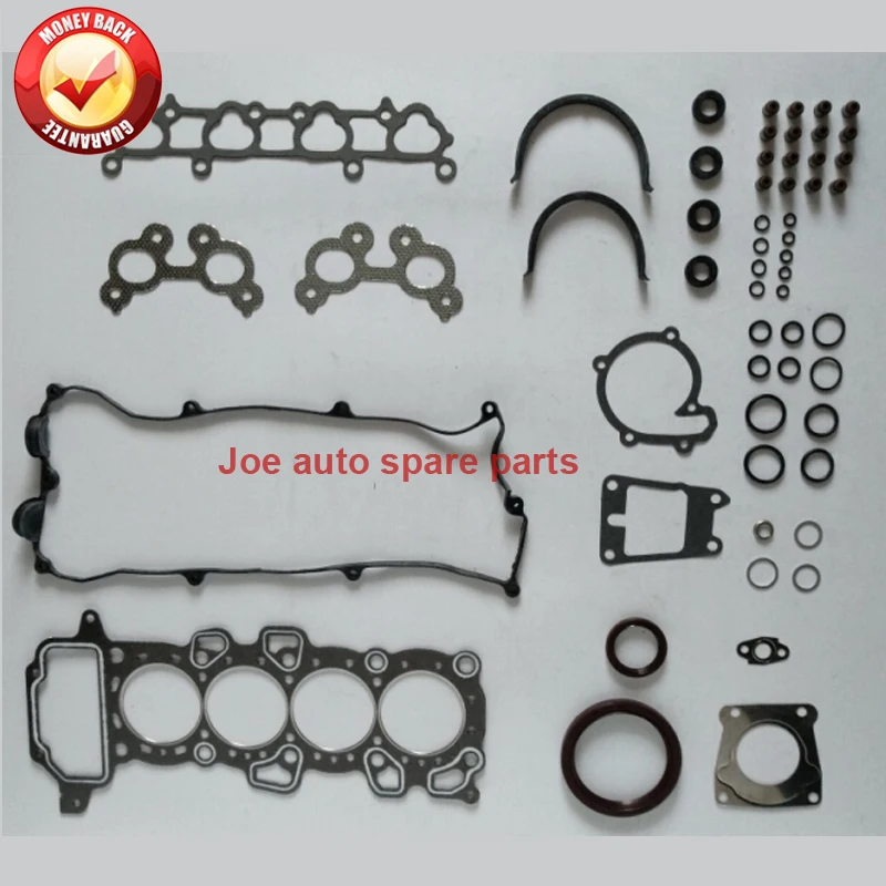 

CG10DE CG13DE overhaul Engine Full gasket set kit for NISSAN March II K11 1.0L 1.3L 1992-2000 10101-41B25 10101-AX526 50110100