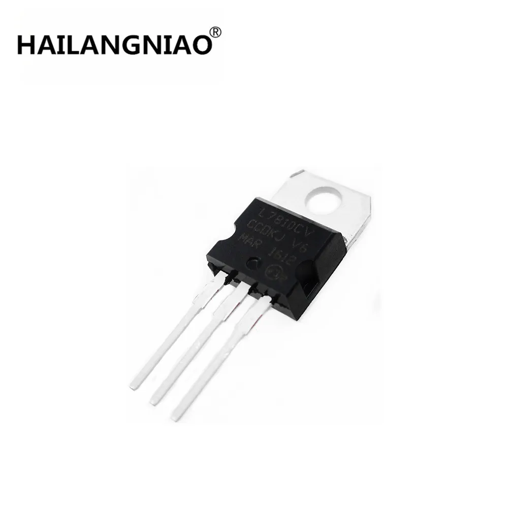 50 шт. L7810 LM7810 L7810CV регулятор напряжения 10В 1.5A|regulator|regulator voltage |