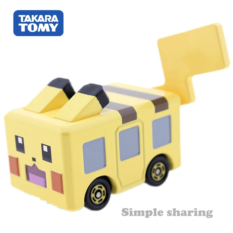 Takara TOMY Dream Tomica Покемон фигурки Пикачу модель миниатюрная литая под давлением