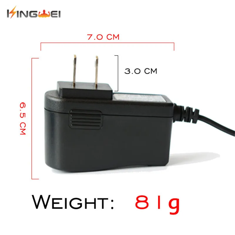 Зарядное устройство KingWei стандарта ЕС Великобритании США 18650 в 4 2 а|charger for|us charger4.2v