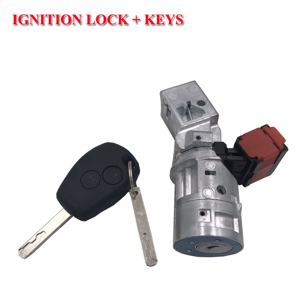 Ствол замка зажигания стартовый переключатель + ключ для Renault Vauxhall Fiat 2005 2012 7701208408