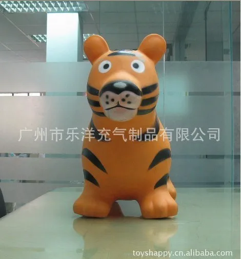 Счастливый надувной тигр надувные украшения веселые | Игрушки и хобби