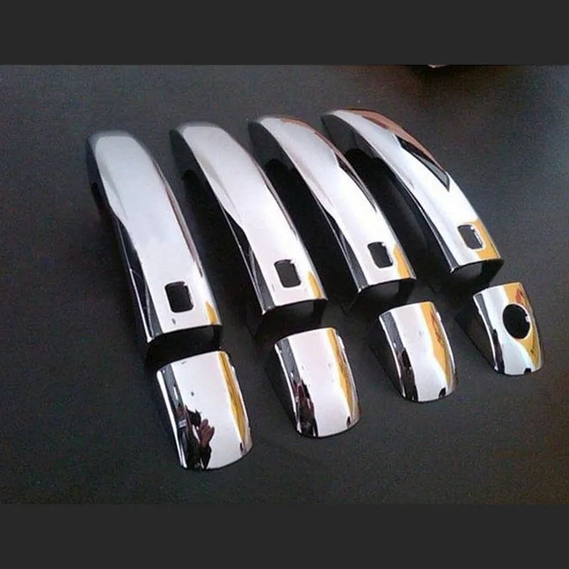 4 шт. накладки на дверные ручки автомобиля для AUDI Q5 2010 2011 2012 2013|chrome handles for cars|car