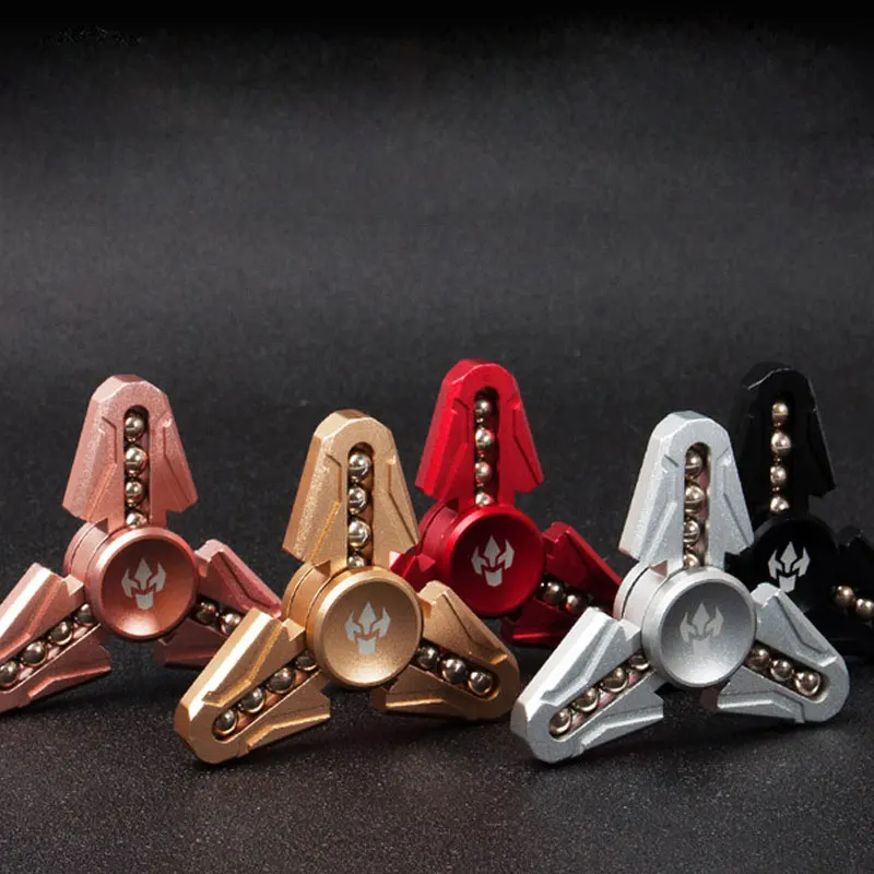 12 Steel Ball Aluminum Alloy Pirates Dream Space Fingertip Five Colors Optional Spinner Fidget EDC Adult Anti Stress Toy | Игрушки и